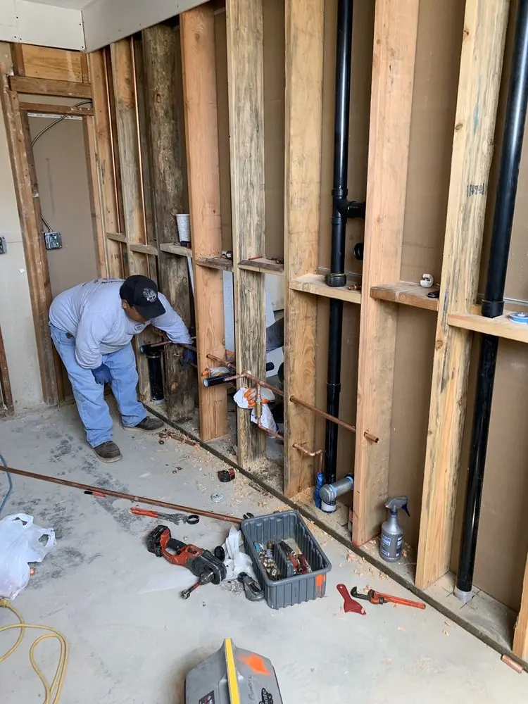 Commercial rough-in plumbing for Gas Line Repair in South Lake Tahoe
